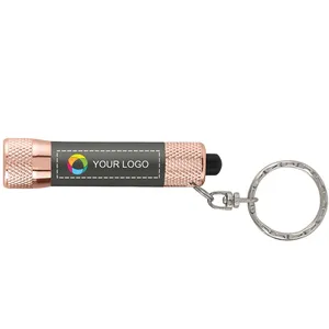 Фонарик с ключом Mineral Soft Touch с 3 LED заказать онлайн со своим дизайном в РПК КБ с доставкой и скидками