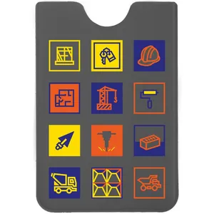 Чехол для карточки Industry, строительство заказать онлайн со своим дизайном в РПК КБ с доставкой и скидками