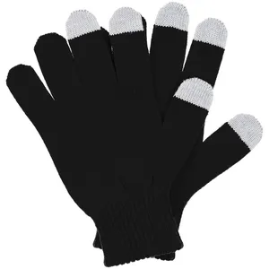 Перчатки сенсорные Real Talk, черные заказать онлайн со своим дизайном в РПК КБ с доставкой и скидками