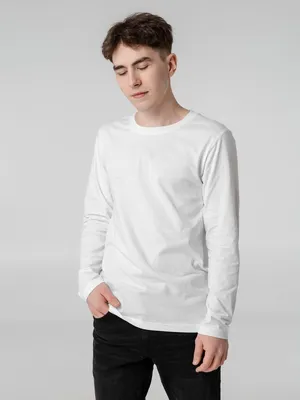 Футболка с длинным рукавом Lehta, белая заказать онлайн со своим дизайном в РПК КБ с доставкой и скидками