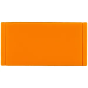 Лейбл из ПВХ Dzeta, S, оранжевый неон заказать онлайн со своим дизайном в РПК КБ с доставкой и скидками