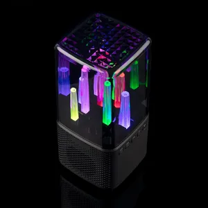 Беспроводная колонка с подсветкой citySound, черная заказать онлайн со своим дизайном в РПК КБ с доставкой и скидками