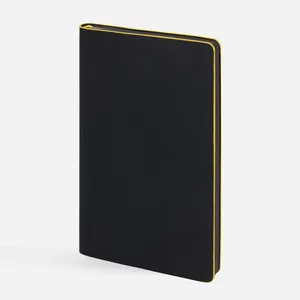 Ежедневник Trait, недатированный, черный с желтым заказать онлайн со своим дизайном в РПК КБ с доставкой и скидками