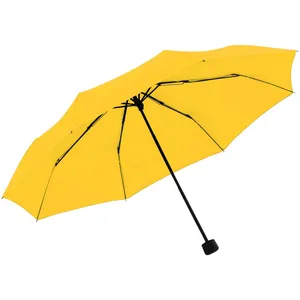 Зонт складной Trend Mini, желтый заказать онлайн со своим дизайном в РПК КБ с доставкой и скидками