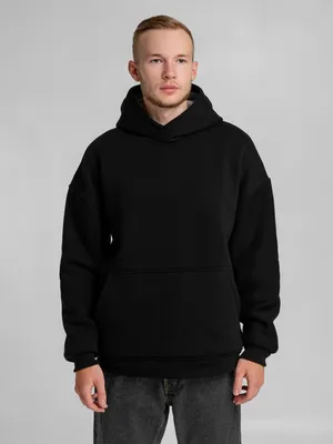 Заказать Худи Furry Oversize, черное, размер ХL/XXL с доставкой и скидками
