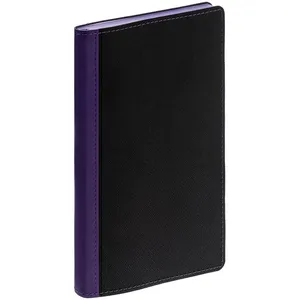 Ежедневник Nice Twice, недатированный, черный с фиолетовым заказать онлайн со своим дизайном в РПК КБ с доставкой и скидками
