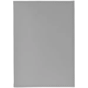 Обложка для паспорта Shall, серая заказать онлайн со своим дизайном в РПК КБ с доставкой и скидками