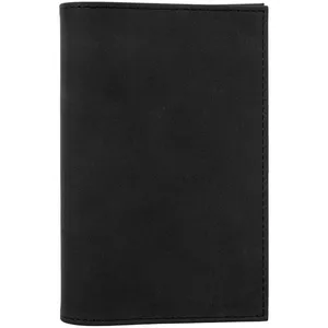 Обложка для паспорта Nubuk, черная заказать онлайн со своим дизайном в РПК КБ с доставкой и скидками