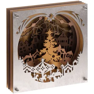 Светильник Merry Christmas заказать онлайн со своим дизайном в РПК КБ с доставкой и скидками