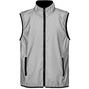 Жилет двусторонний Manifest из светоотражающей ткани, серый заказать онлайн со своим дизайном в РПК КБ с доставкой и скидками
