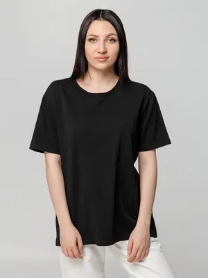 Футболка унисекс оверсайз Street Vibes, черная заказать онлайн со своим дизайном в РПК КБ с доставкой и скидками