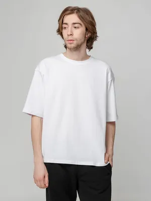 Футболка унисекс оверсайз Street Vibes, молочно-белая заказать онлайн со своим дизайном в РПК КБ с доставкой и скидками