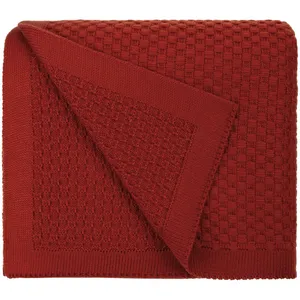 Плед Sheerness, коричневый (терракота) заказать онлайн со своим дизайном в РПК КБ с доставкой и скидками