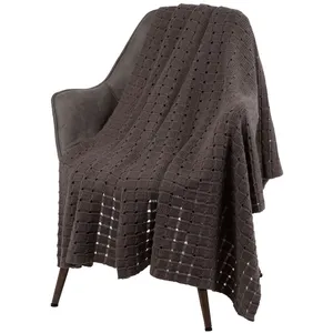 Плед Exquisito, коричневый заказать онлайн со своим дизайном в РПК КБ с доставкой и скидками