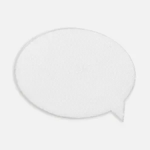 Наклейка тканевая Lunga Bubble, M, белая заказать онлайн со своим дизайном в РПК КБ с доставкой и скидками