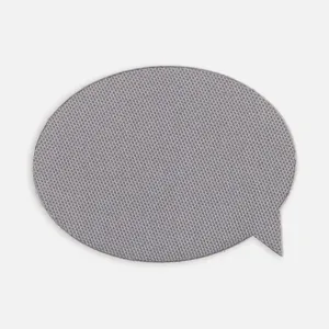 Наклейка тканевая Lunga Bubble, M, серая заказать онлайн со своим дизайном в РПК КБ с доставкой и скидками