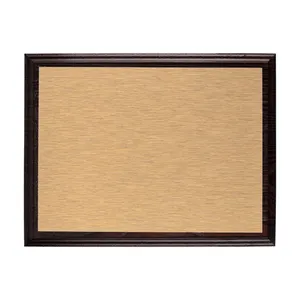 Плакетка Plaque, малая, венге с золотистой пластиной заказать онлайн со своим дизайном в РПК КБ с доставкой и скидками