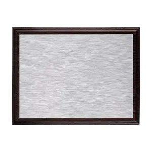 Плакетка Plaque, малая, венге с серебристой пластиной заказать онлайн со своим дизайном в РПК КБ с доставкой и скидками