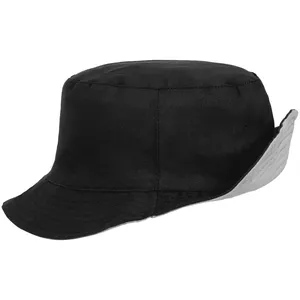 Панама Summer двусторонняя, черная с серым заказать онлайн со своим дизайном в РПК КБ с доставкой и скидками