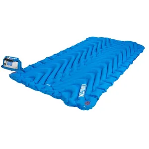 Надувной коврик Static V Double, синий заказать онлайн со своим дизайном в РПК КБ с доставкой и скидками