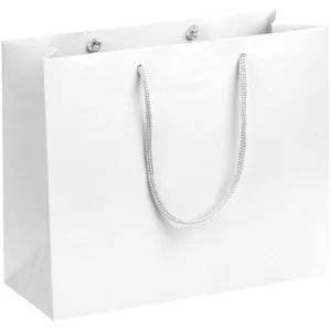 Пакет бумажный Porta S, горизонтальный, белый заказать онлайн со своим дизайном в РПК КБ с доставкой и скидками