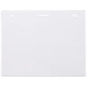 Карман для бейджа Lucid, горизонтальный, из фактурного ПВХ заказать онлайн со своим дизайном в РПК КБ с доставкой и скидками