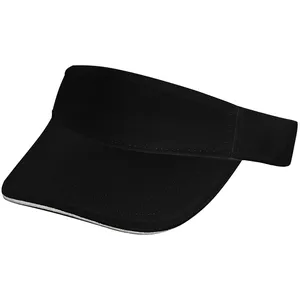 Козырек Active, черный с белым кантом заказать онлайн со своим дизайном в РПК КБ с доставкой и скидками