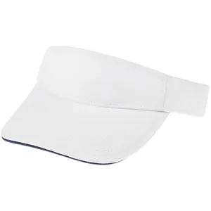 Козырек Active, белый с темно-синим кантом заказать онлайн со своим дизайном в РПК КБ с доставкой и скидками
