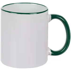 Кружка Rimo для сублимационной печати, темно-зеленая заказать онлайн со своим дизайном в РПК КБ с доставкой и скидками