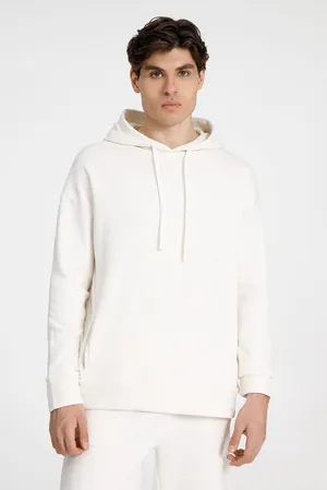 Худи унисекс H2, молочно-белое заказать онлайн со своим дизайном в РПК КБ с доставкой и скидками