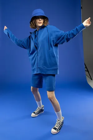 Толстовка унисекс H3, синяя заказать онлайн со своим дизайном в РПК КБ с доставкой и скидками