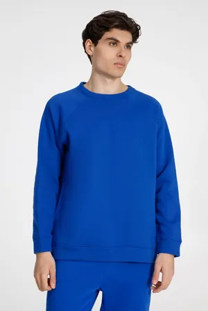 Свитшот унисекс S1, синий заказать онлайн со своим дизайном в РПК КБ с доставкой и скидками