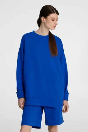 Свитшот унисекс S2, синий заказать онлайн со своим дизайном в РПК КБ с доставкой и скидками