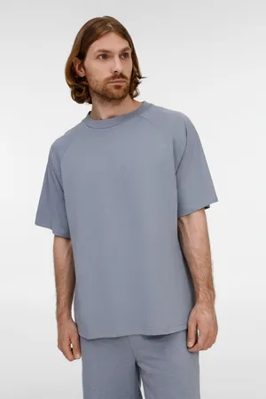 Футболка унисекс оверсайз T2, серая заказать онлайн со своим дизайном в РПК КБ с доставкой и скидками