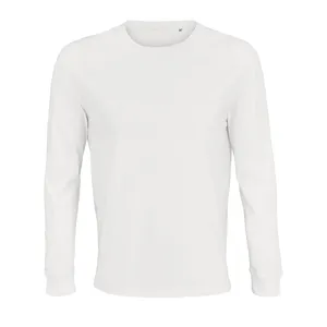 Футболка унисекс с длинным рукавом Pioneer LSL, белая заказать онлайн со своим дизайном в РПК КБ с доставкой и скидками