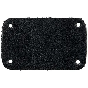 Лейбл кожаный Beta, S, черный заказать онлайн со своим дизайном в РПК КБ с доставкой и скидками