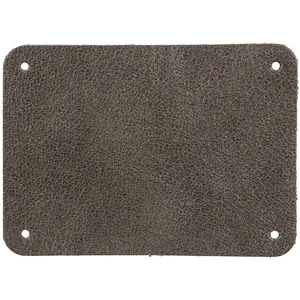 Лейбл кожаный Beta, XL, серый заказать онлайн со своим дизайном в РПК КБ с доставкой и скидками