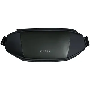 Сумка кросс-боди FlipSling, черная с зеленым заказать онлайн со своим дизайном в РПК КБ с доставкой и скидками