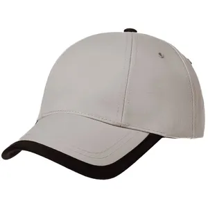 Бейсболка Honor, серая с черным кантом заказать онлайн со своим дизайном в РПК КБ с доставкой и скидками