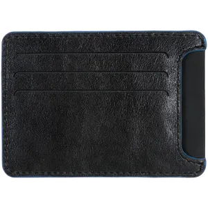 Чехол для карточек Arrival, черный с синим заказать онлайн со своим дизайном в РПК КБ с доставкой и скидками