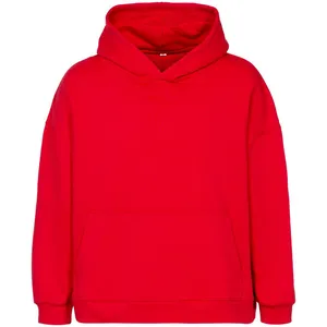 Худи оверсайз унисекс Outshine, красное заказать онлайн со своим дизайном в РПК КБ с доставкой и скидками