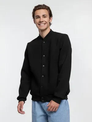 Бомбер Graduate, черный заказать онлайн со своим дизайном в РПК КБ с доставкой и скидками