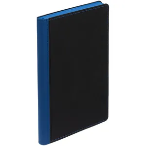 Ежедневник Nice Twice, недатированный, черный с синим заказать онлайн со своим дизайном в РПК КБ с доставкой и скидками