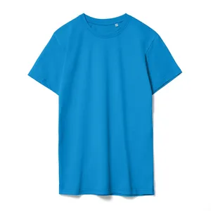 Футболка унисекс T-Bolka 160, бирюзовая заказать онлайн со своим дизайном в РПК КБ с доставкой и скидками