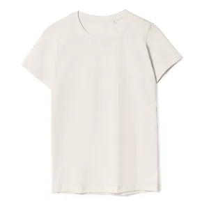 Футболка женская T-bolka Lady, молочно-белая заказать онлайн со своим дизайном в РПК КБ с доставкой и скидками