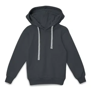 Толстовка с капюшоном детская Kirenga Kids, темно-серая (графит) заказать онлайн со своим дизайном в РПК КБ с доставкой и скидками