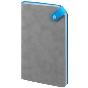 Ежедневник Corner, недатированный, серый с голубым заказать онлайн со своим дизайном в РПК КБ с доставкой и скидками