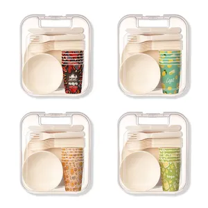 Набор посуды для пикника на 6 персон Picnic на заказ заказать онлайн со своим дизайном в РПК КБ с доставкой и скидками