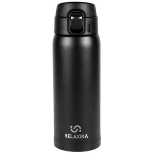 Термокружка Relaxika, черная заказать онлайн со своим дизайном в РПК КБ с доставкой и скидками
