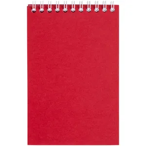 Блокнот Dali Mini в клетку, красный заказать онлайн со своим дизайном в РПК КБ с доставкой и скидками